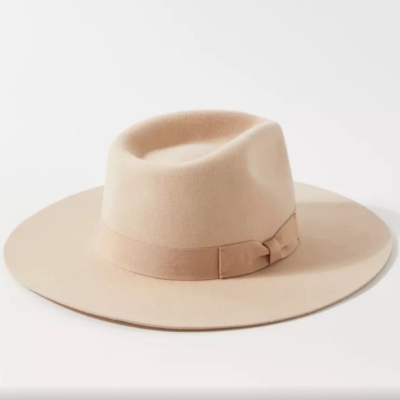 Urban Outfitters Accessories - Urban Outfitters Flat Brim Cream Hat